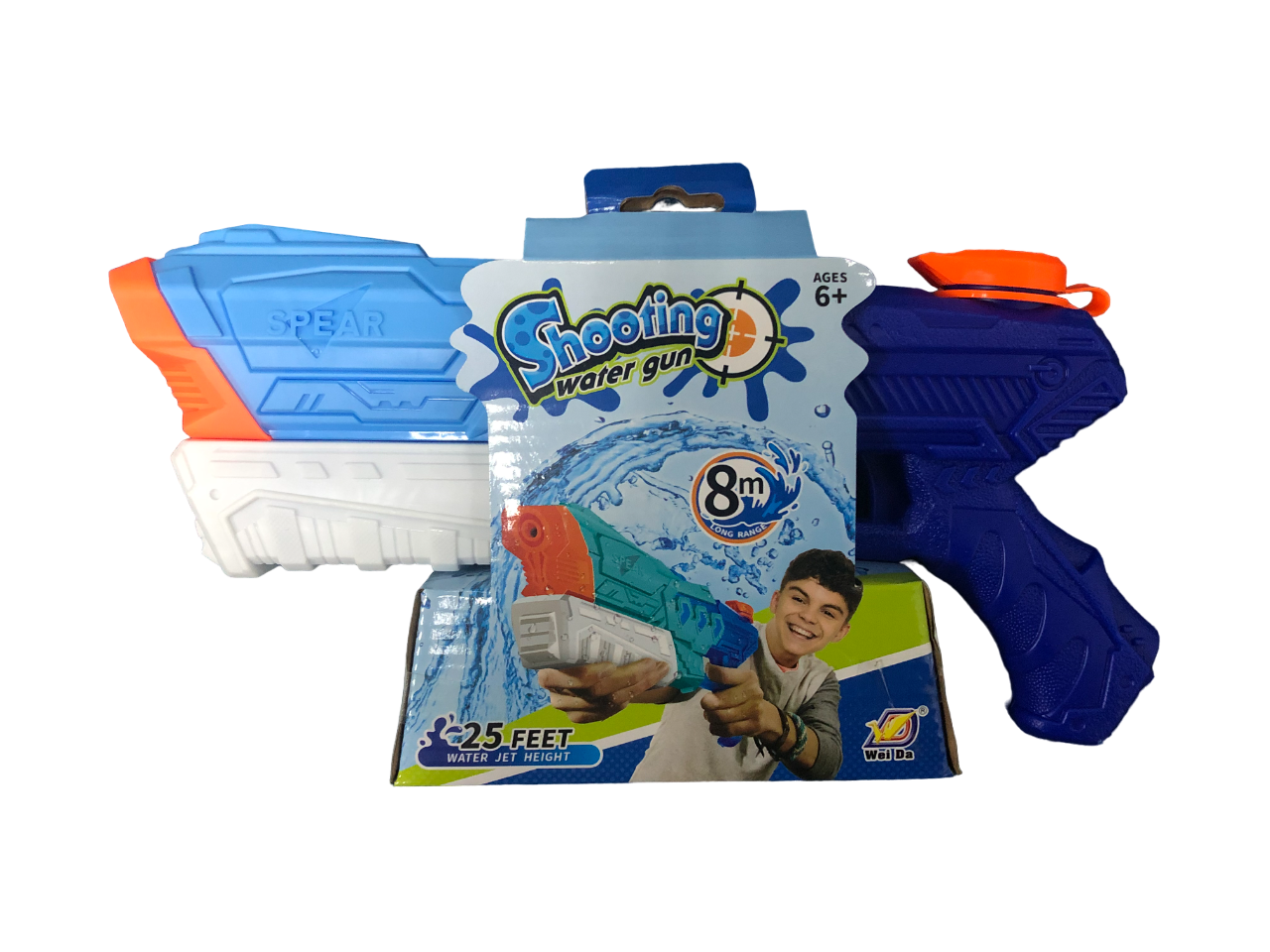 Бластер Wei Da водный, 277мл