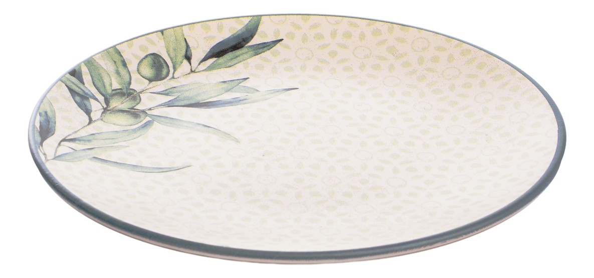 Тарелка Domenik Olive десертная, 20см