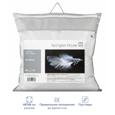 Tarrington House Подушка пух 15% перо 85%, 68 x 68см