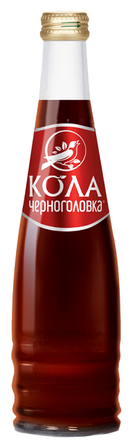 Напиток Черноголовка Кола сильногазированный, 330мл