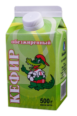 Кефир Ярмолпрод 0.1%, 500г