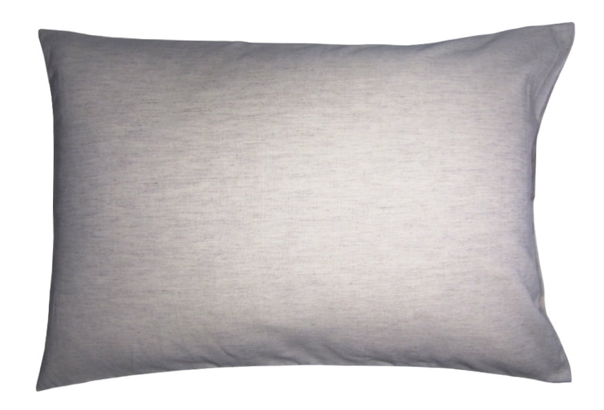 Tarrington House Наволочка серая страйп-сатин на молнии, 50 x 70см