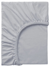 Tarrington House Простыня серая сатин на резинке, 160 x 200см