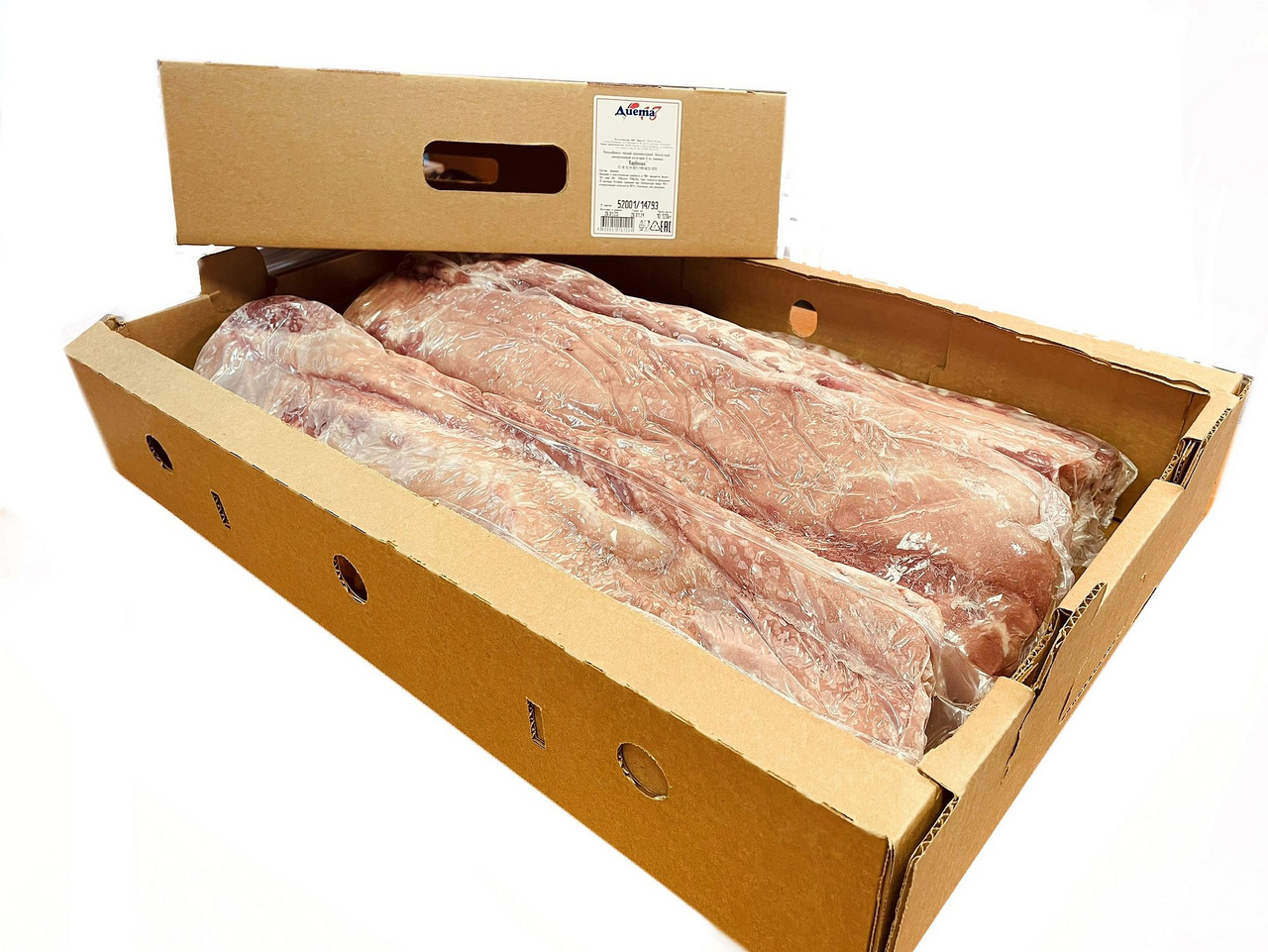 Карбонад свиной Диета18 без кости замороженный, ~10кг