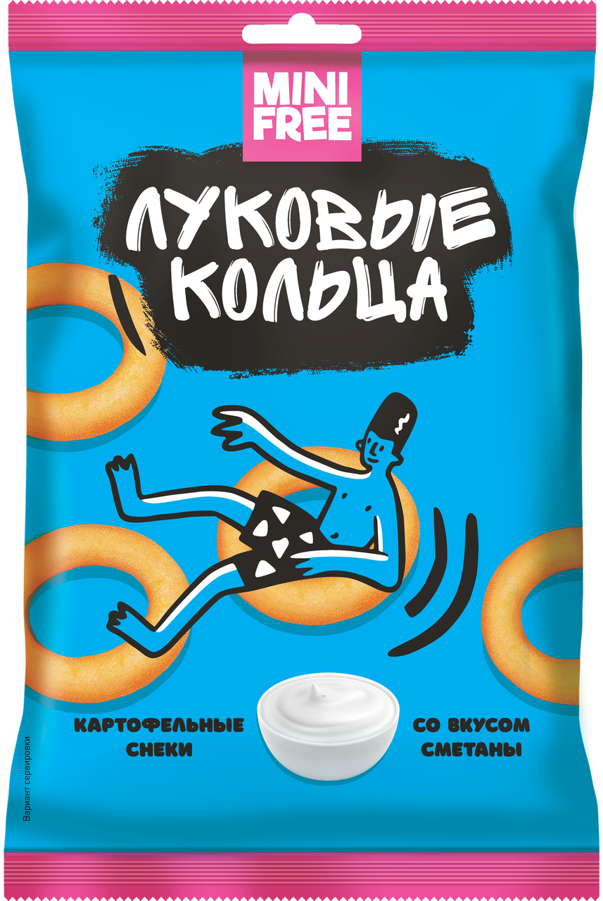 Чипсы луковые кольца Nongshim, 40 г