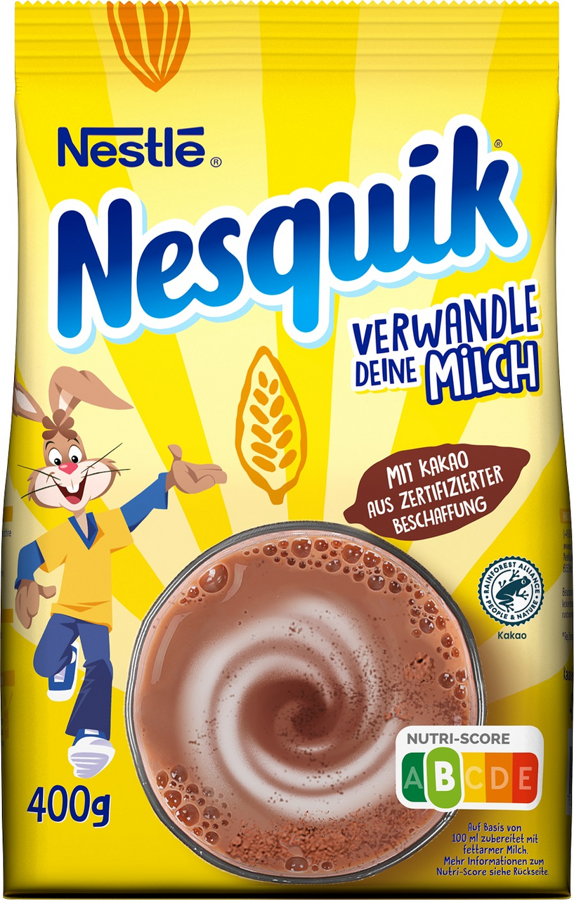 Какао-порошок Nesquik 400г купить с доставкой на дом и дачу, цены в  интернет-магазине