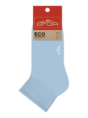 Носки Omsa Eco женские голубые средние хлопок-полиамид размер 35-38 253