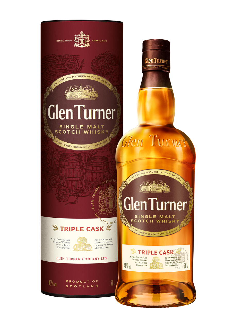 Изображение товара Виски шотландский Glen Turner Heritage Double Cask 0.7л в подарочной упаковке
