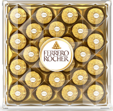Набор конфет Ferrero Rocher хрустящие из молочного шоколада, 300г