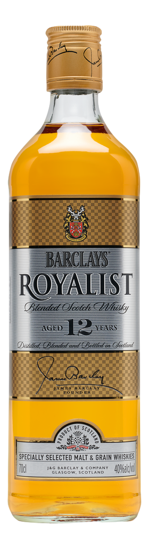 Изображение товара Виски шотландский Barclays 12 лет - 0.7л
