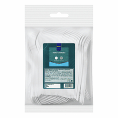 METRO PROFESSIONAL Вилка одноразовая из полистирола белая 16.5см, 100шт