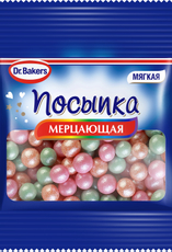 Посыпка Dr.Bakers мерцающая, 10г