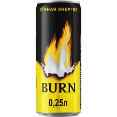 Энергетический напиток Burn Dark Energy, 250мл