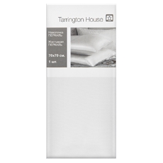 Tarrington House Наволочка белая перкаль, 70 x 70см