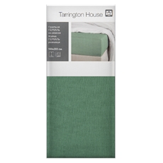 Tarrington House Простыня зеленая перкаль на резинке, 160 x 200см