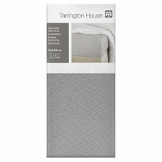Tarrington House Простыня светло-серая перкаль на резинке, 160 x 200см