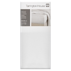 Tarrington House Простыня белая перкаль на резинке, 160 x 200см