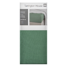 Tarrington House Простыня зеленая перкаль, 220 x 240см