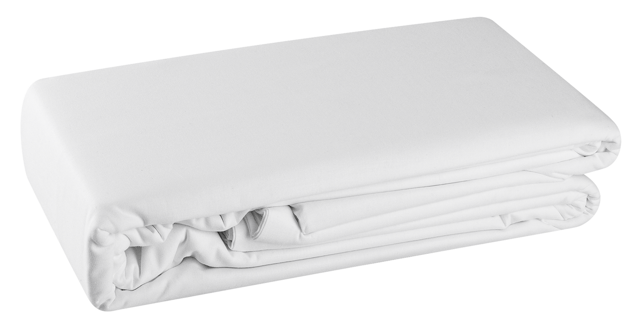 Tarrington House Пододеяльник белый перкаль, 200 x 220см