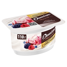 Десерт творожный Даниссимо ягодное мороженое 5.6%, 110г