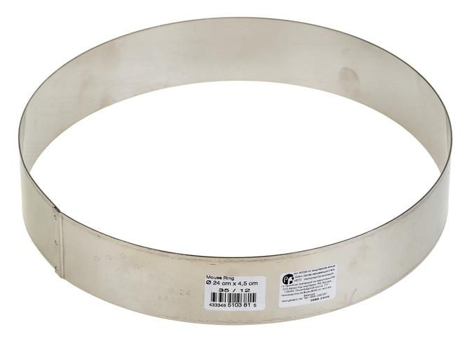 Изображение товара METRO PROFESSIONAL Кондитерское кольцо, 24 x 4.5см