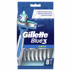 Бритва Gillette Blue 3 Simple одноразовая, 8шт