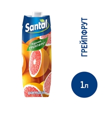 Напиток сокосодержащий Santal красный грейпфрут, 1л