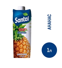 Напиток сокосодержащий Santal ананасовый, 1л