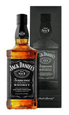Виски Jack Daniel's Tennessee в подарочной упаковке, 0.75л