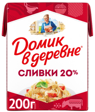 Сливки Домик в деревне 20%, 200г