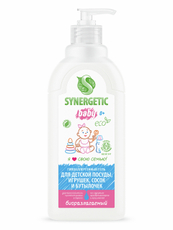 Гель для мытья детской посуды Synergetic антибактериальный, 500 мл