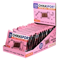 Шоколад Chikalab Chika Sport протеиновый молочный, 100г х 12 шт