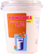 Ряженка Ирмень 2.5%, 400г