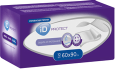 Пеленки ID Protect гипоаллергенные 60 x 90см, 10шт