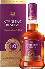 Виски Sterling reserve B10 Premium Blended в подарочной упаковке, 0.7л