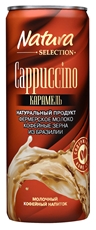 Напиток молочно-кофейный Natura selection Capuccino Карамель, 220мл