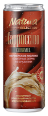 Напиток молочно-кофейный Natura selection Capuccino Карамель, 220мл