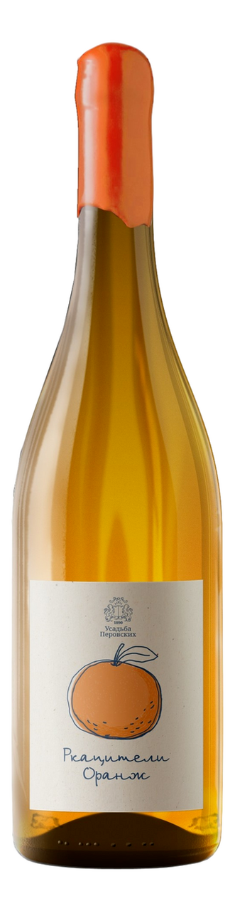 Вино Усадьба Перовских Ркацители Оранж белое сухое, 0.75л