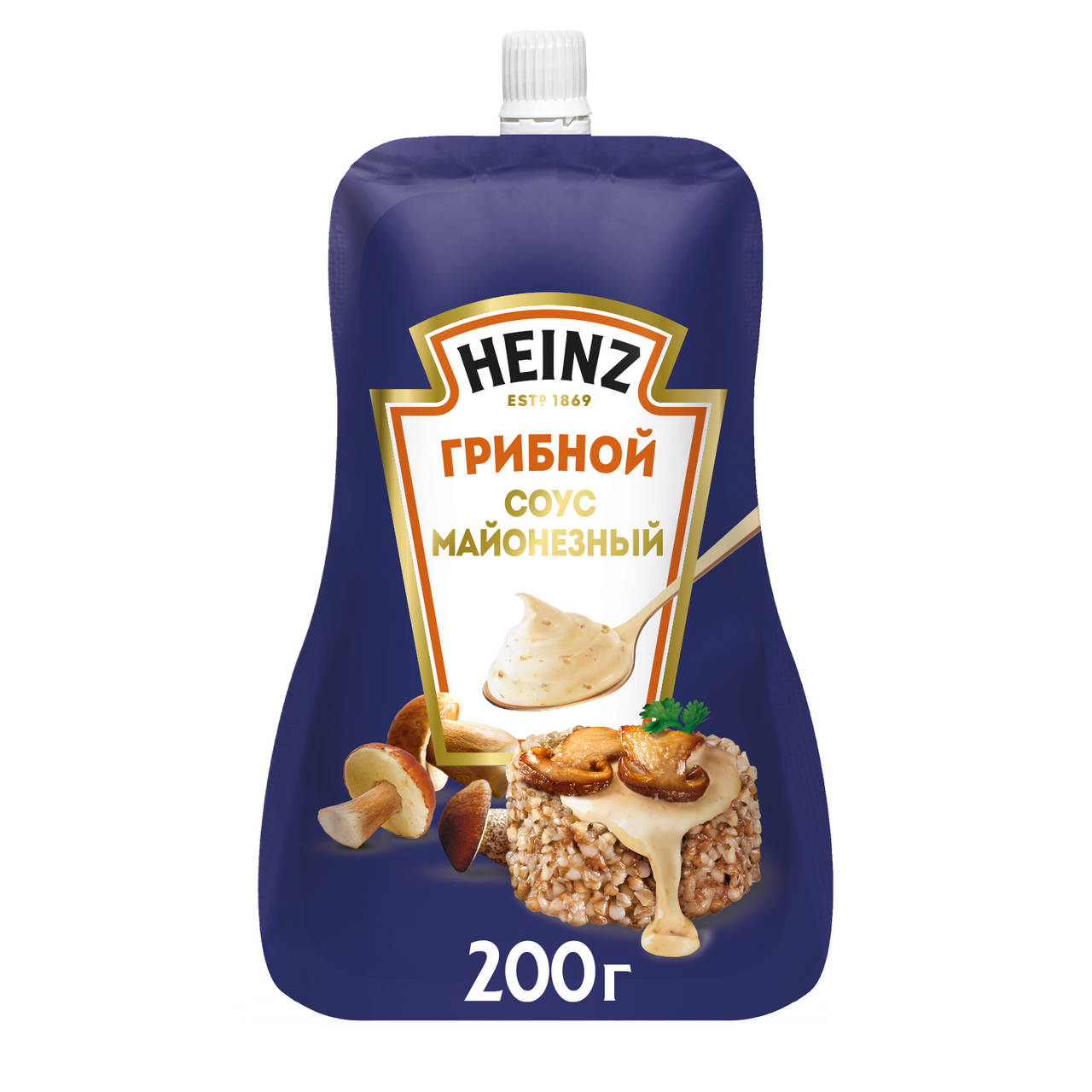 Соус Heinz майонезный грибной, 200г купить с доставкой на дом, цены в  интернет-магазине