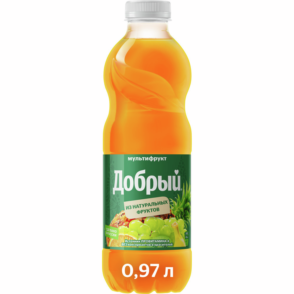 Нектар Добрый мультифрукт, 970мл