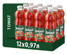 Нектар Добрый томат, 970мл x 12 шт