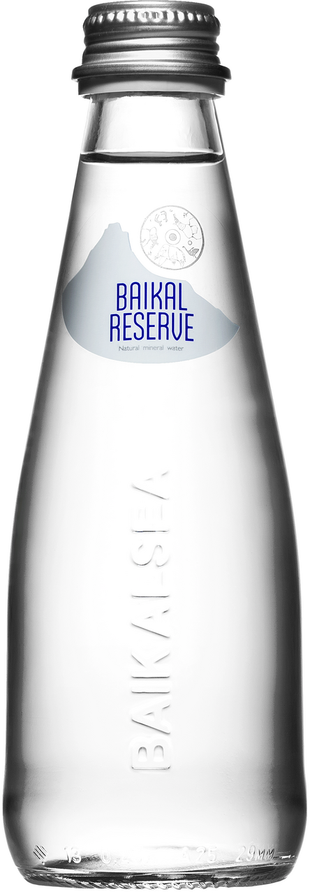 Изображение товара Вода Baikal Reserve минеральная природная лечебно-столовая газированная, 250мл