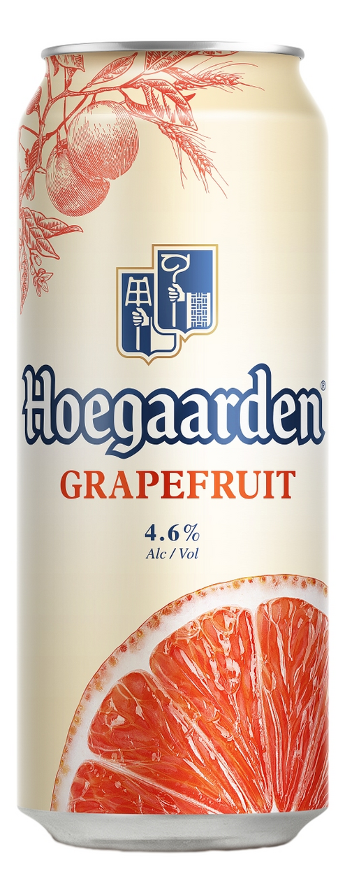 Изображение товара Напиток пивной Hoegaarden Grapefruit, 0.45л