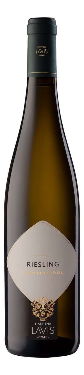 Изображение товара Вино Lavis Riesling белое полусухое 0.75л