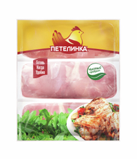 Филе бедра цыпленка-бройлера Петелинка охлажденное, ~900г