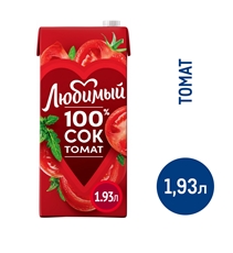 Нектар Любимый томат, 1.93л