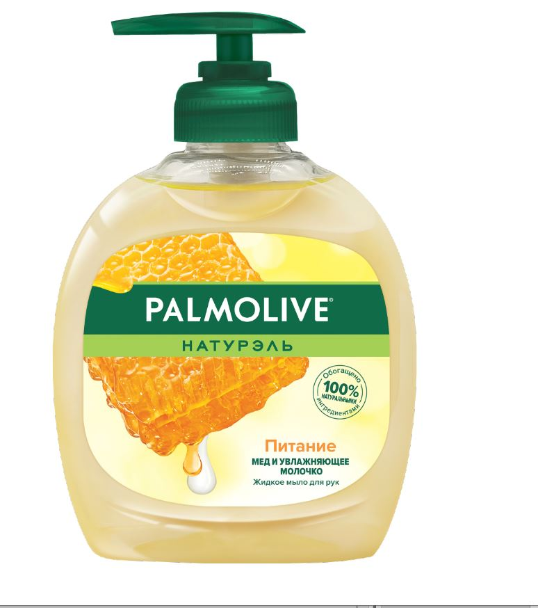 Изображение товара Мыло жидкое Palmolive мед увлажняющее молочко, 300мл