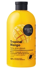 Гель для душа Organic Shop Home Made tropical mango, 500мл