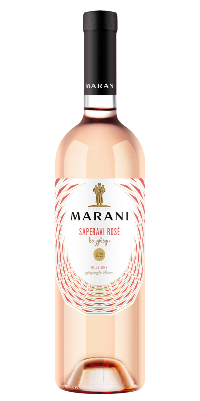 Изображение товара Вино Marani Saperavi Rose розовое сухое, 0.75л