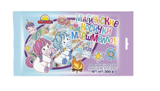 Маршмеллоу Guandy Волшебная страна магические косички фруктовые, 200г